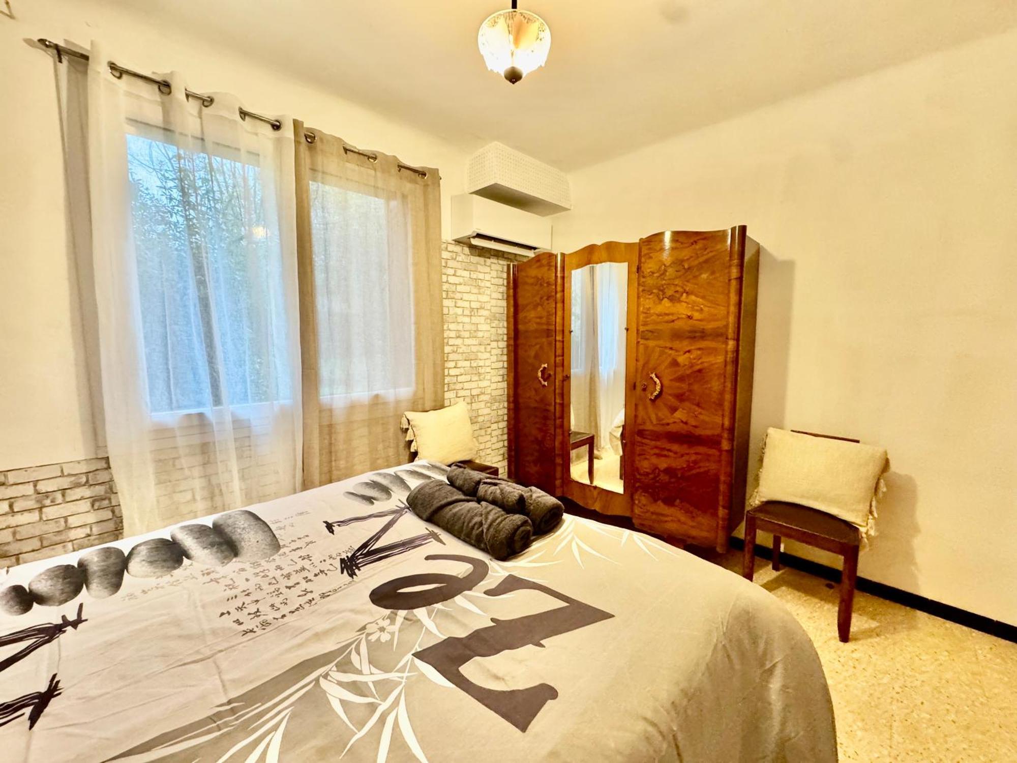 Appartement F3 De 60 M² Au Rez De Chaussee D'Une Villa Vezenobres Exterior photo